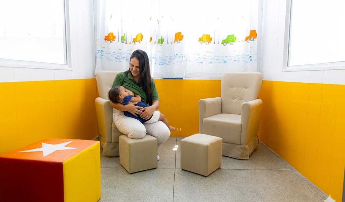 Arapiraca estimula o aprendizado e incentiva amamentação com novas creches