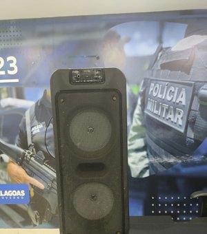 Aparelho de som é apreendido por perturbação de sossego em Colônia Leopoldina