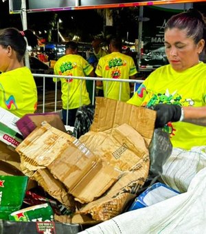 Coleta Seletiva recolhe 2,6t de recicláveis no primeiro fim de semana do Verão Massayó