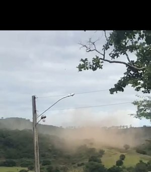 Caminhão fica sem freio e capota na Serra das Espias