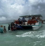 Jet-ski e catamarã colidem na Praia de Barra Grande