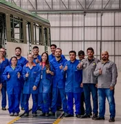 Produção dos trens avança e obras do VLT de Arapiraca ganham ritmo acelerado