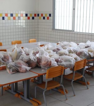 Prefeitura inicia entrega de kits de alimentação escolar a partir desta quarta (30)