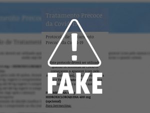 Site apócrifo incentiva automedicação contra Covid-19