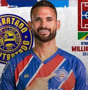 Jogador alagoano de Porto Calvo, Willian José é o mais novo contratado do Bahia