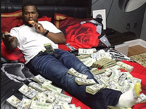 'Sem querer', 50 Cent ganha mais de US$ 7 milhões em bitcoins