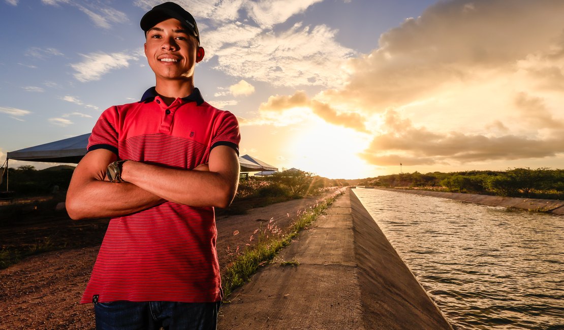 Águas do Canal do Sertão modificam realidade socioeconômica de agricultores alagoanos