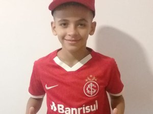 Garoto arapiraquense passa no teste do Internacional