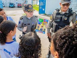PM Promove operação Paz nas Escolas e apresenta campanha 'Viu. Denunciou. Protegeu'