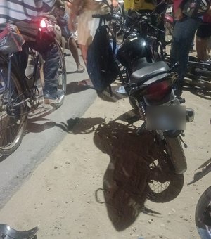 Colisão entre motos deixa uma pessoa morta e outra ferida no bairro Olho D'Água dos Cazuzinhos