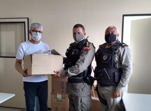 Senai doa 6 mil protetores faciais a profissionais em Alagoas