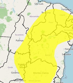 Inmet alerta para baixa umidade em 47 municípios de Alagoas nesta quinta (1º)