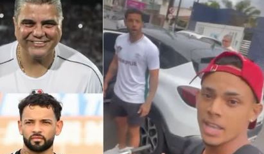Entregador de bike afirma ter sofrido agressões verbais do técnico Marcelo Cabo