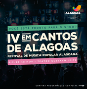 Secult divulga programação do IV Festival Em Cantos de Alagoas