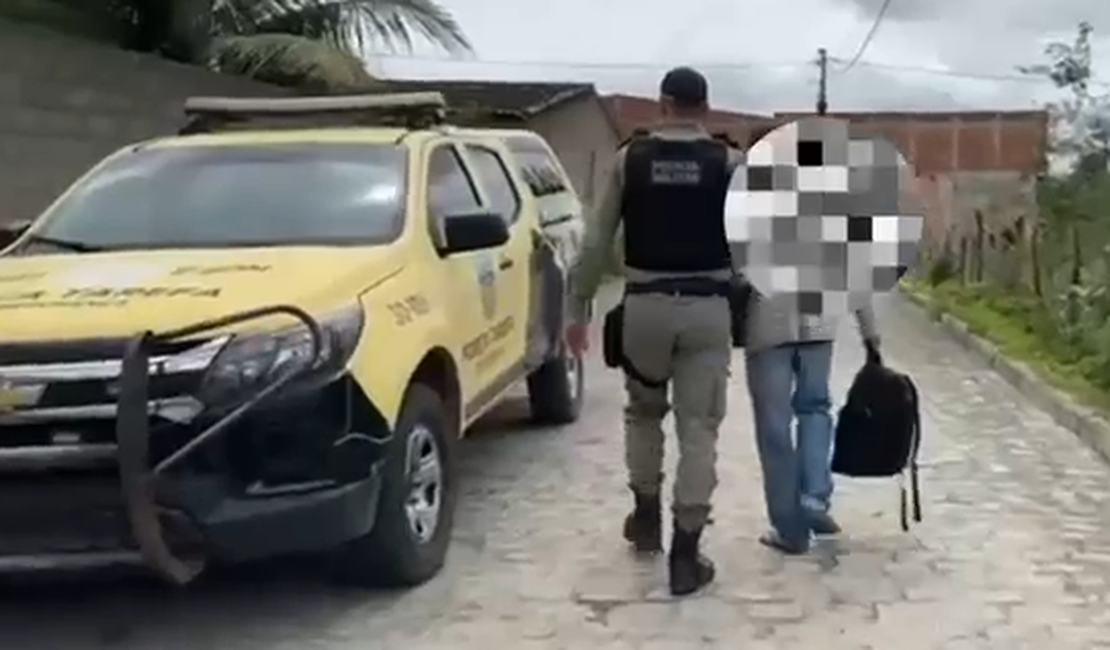Polícia cumpre mandado de prisão por estupro de vulnerável em Canapi