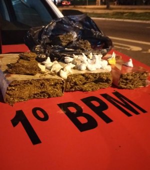 Homem é preso com 1,5kg de maconha no Jacintinho