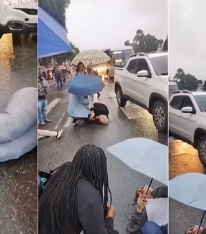 Sete pessoas são atropeladas em uma das principais avenidas do Centro do Rio