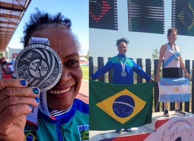 Aos 68 anos, Carminha volta a brilhar e leva Arapiraca ao pódio de atletismo no Chile