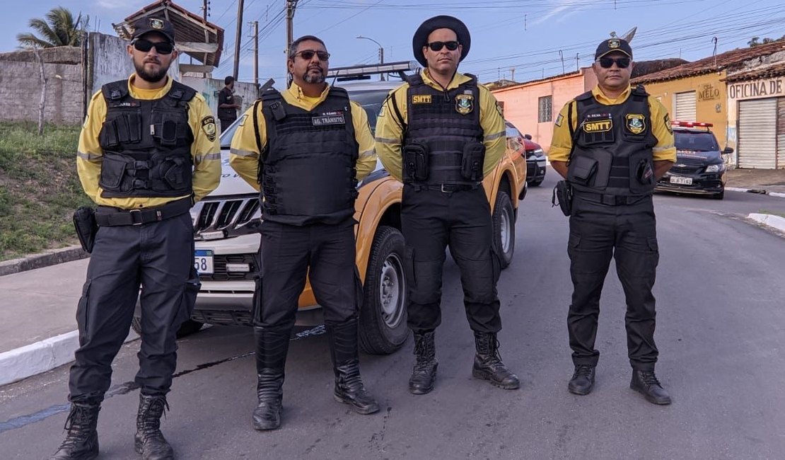 SMTT Arapiraca garante fluidez no trânsito durante Folia de Rua