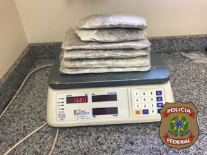 PF prende duas mulheres com 1,5 kg de skunk e balança de precisão no Aeroporto de Brasília