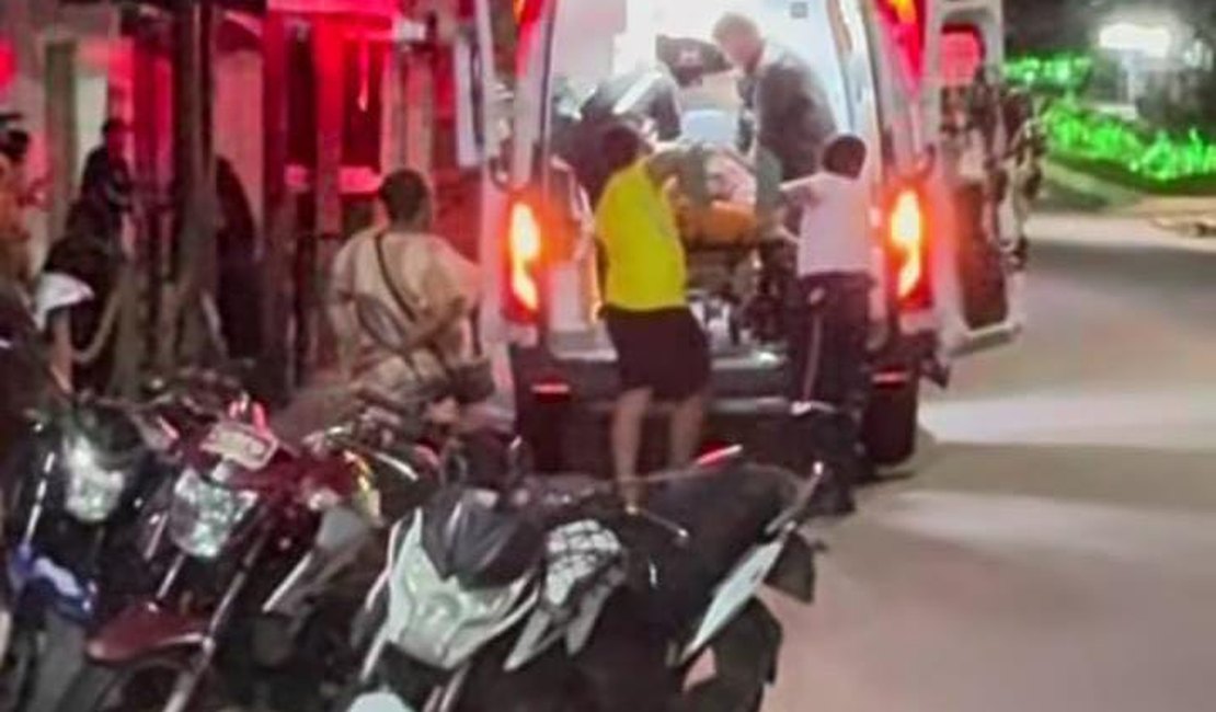 Cachorro invade pista e motociclista sofre acidente na Barra de Santo Antônio