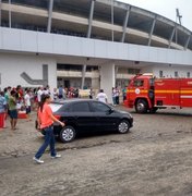 Explosão no Estádio Rei Pelé não atingiu alunos hospedados para o Jeal