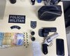 Armas e drogas são apreendidas durante cumprimento de mandado em União dos Palmares
