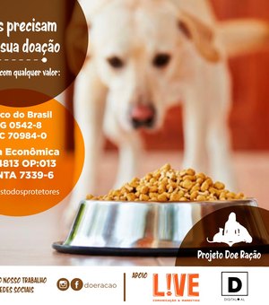 Campanha em favor de animais de rua é lançada em Arapiraca