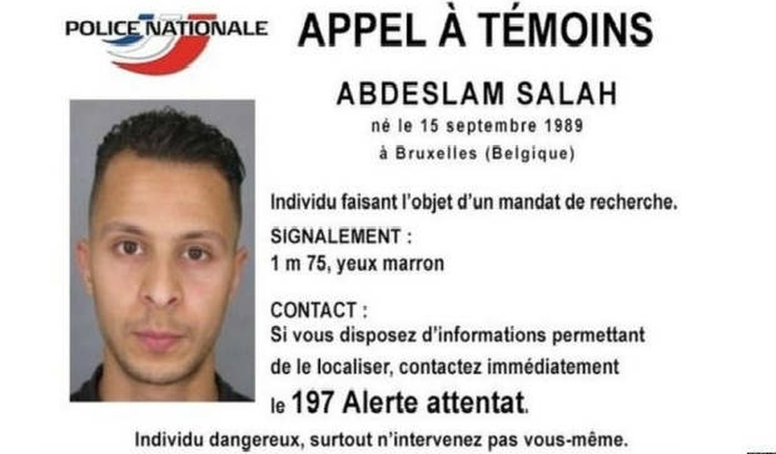 Polícia francesa divulga foto de um dos suspeitos