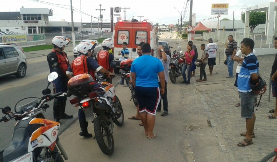 Homem é atropelado quando tentava atravessar avenida em Arapiraca