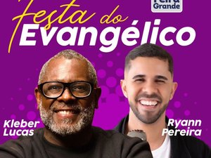 Festa do Evangélico em Feira Grande terá show com o cantor gospel Kleber Lucas