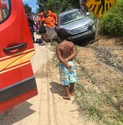 Colisão entre carro e moto deixa feridos em Maragogi