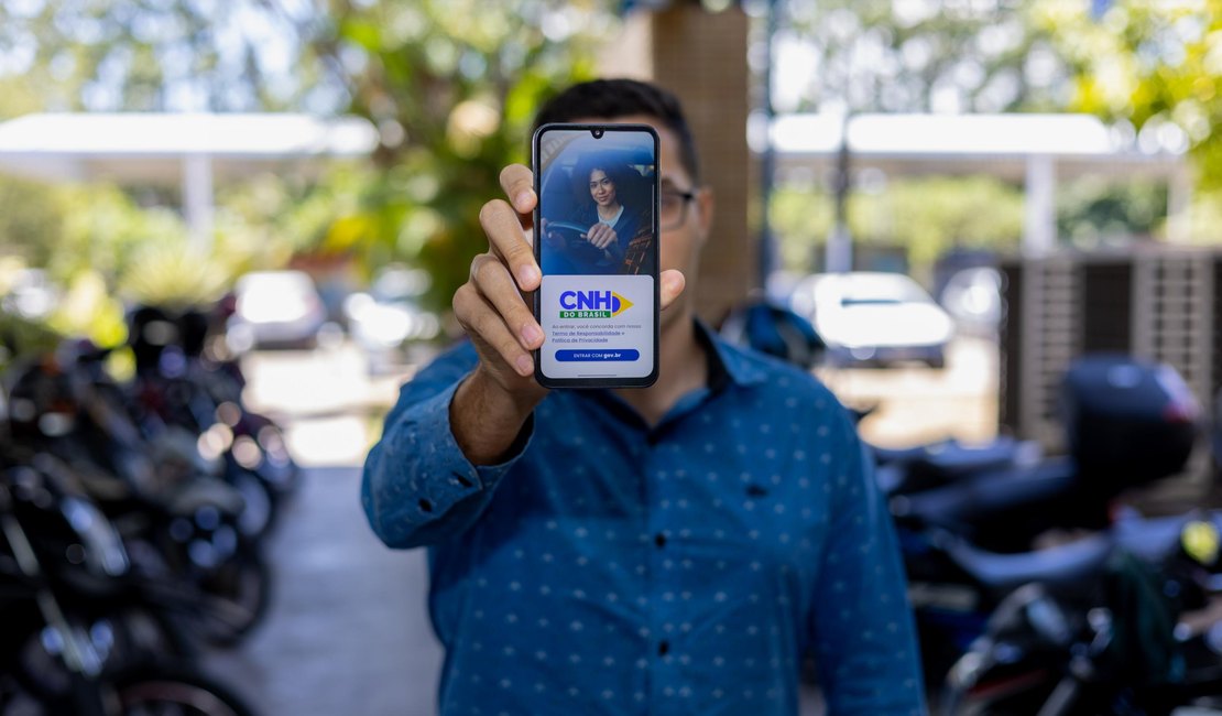 Detran Alagoas orienta passo a passo para obtenção da 1ª CNH pelo app e site do órgão