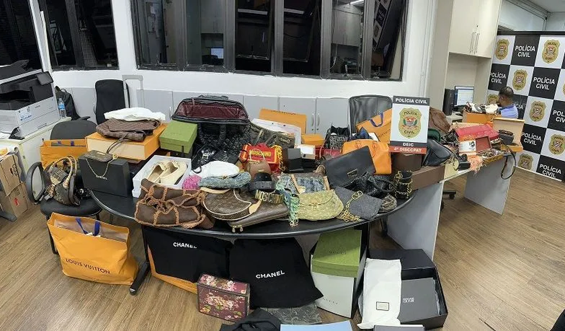 Mulher é presa por suspeita de vender bolsas de luxo furtadas em Jundiaí