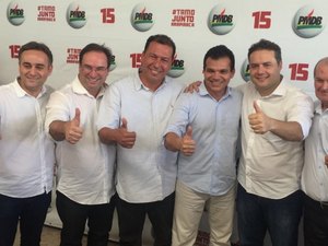 PMDB define Ricardo Nezinho e Yale como candidatos a prefeito e a vice de Arapiraca