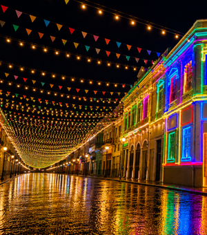 São João Massayó 2026 terá decoração recorde e transforma Maceió em um espetáculo de luzes