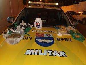 BPRv apreende drogas no Antares