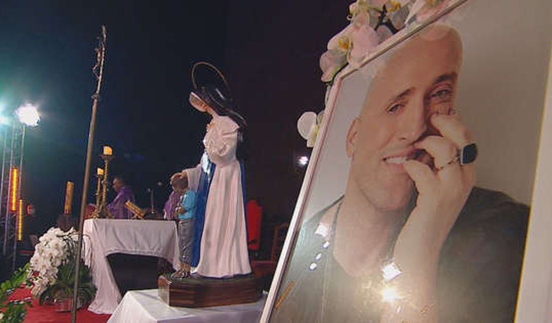 Missa de 7º dia de Paulo Gustavo no Cristo Redentor foi transmitida na televisão e contou com homenagens
