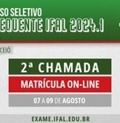 Ifal Maceió abre matrículas para convocados em 2ª Chamada do Subsequente