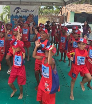 Corpo de Bombeiros promove 6ª edição do Projeto Golfinho em Porto de Pedras