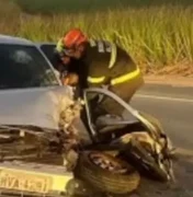 Guarda municipal de Delmiro Gouveia morre em acidente grave na BR-104