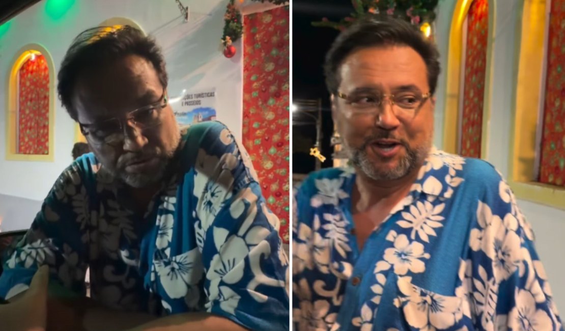 [Vídeo] Geraldo Luís visita Penedo e elogia cidade histórica de AL: ‘Isso aqui é um paraíso’