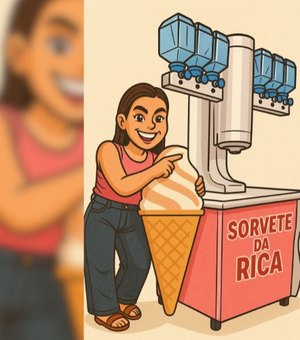 Maré de Rica inova e cria o seu próprio sorvete: o “Sorvete da Rica” promete agitar o sábado em Arapiraca