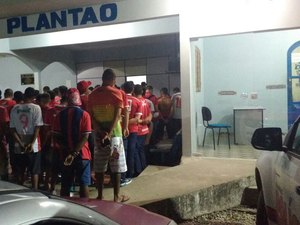Tumulto, prisões e feridos foram registrados na partida de ASA e Sergipe