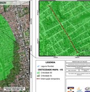 Defesa Civil interdita via para obras de drenagem no bairro de Bebedouro