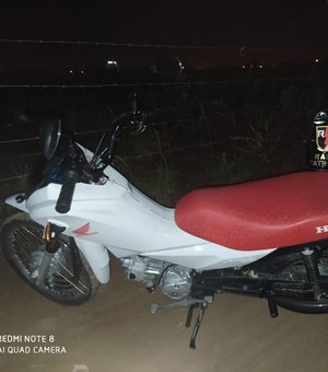 Motocicleta com queixa de roubo é recuperada em Arapiraca