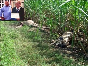 Corpos encontrados em canavial podem ser de empresário e filho sequestrados