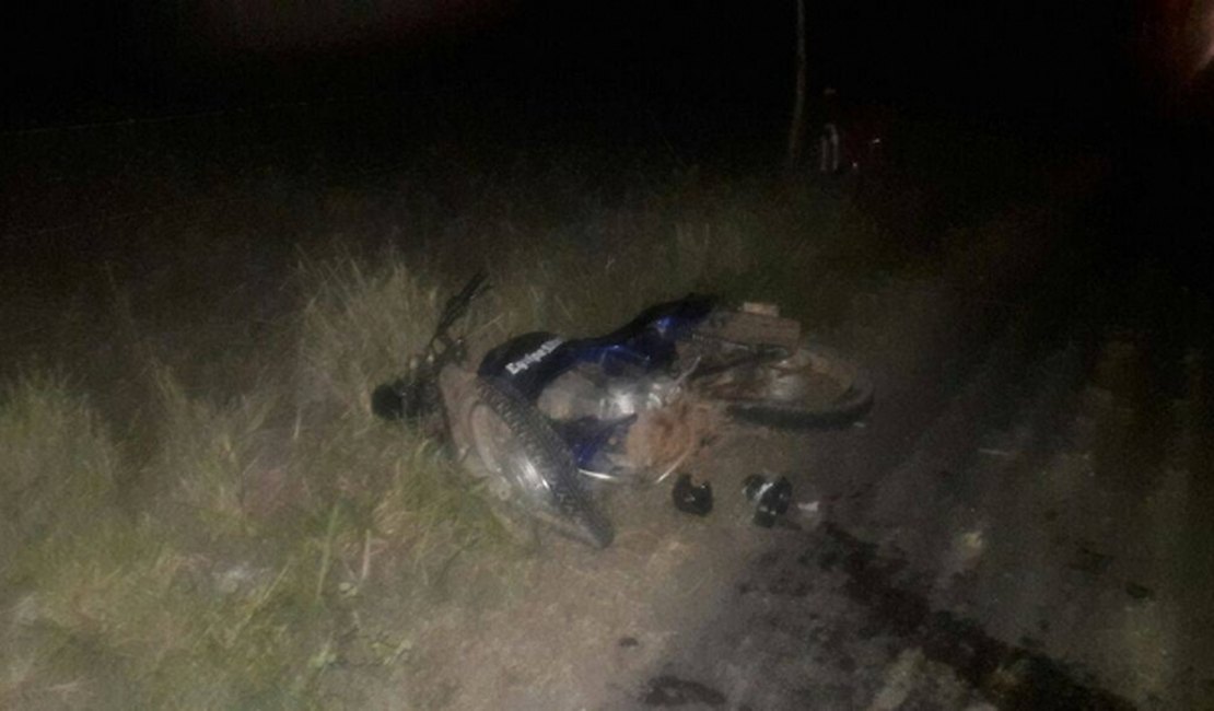 Acidente grave entre motos deixa um morto e um ferido