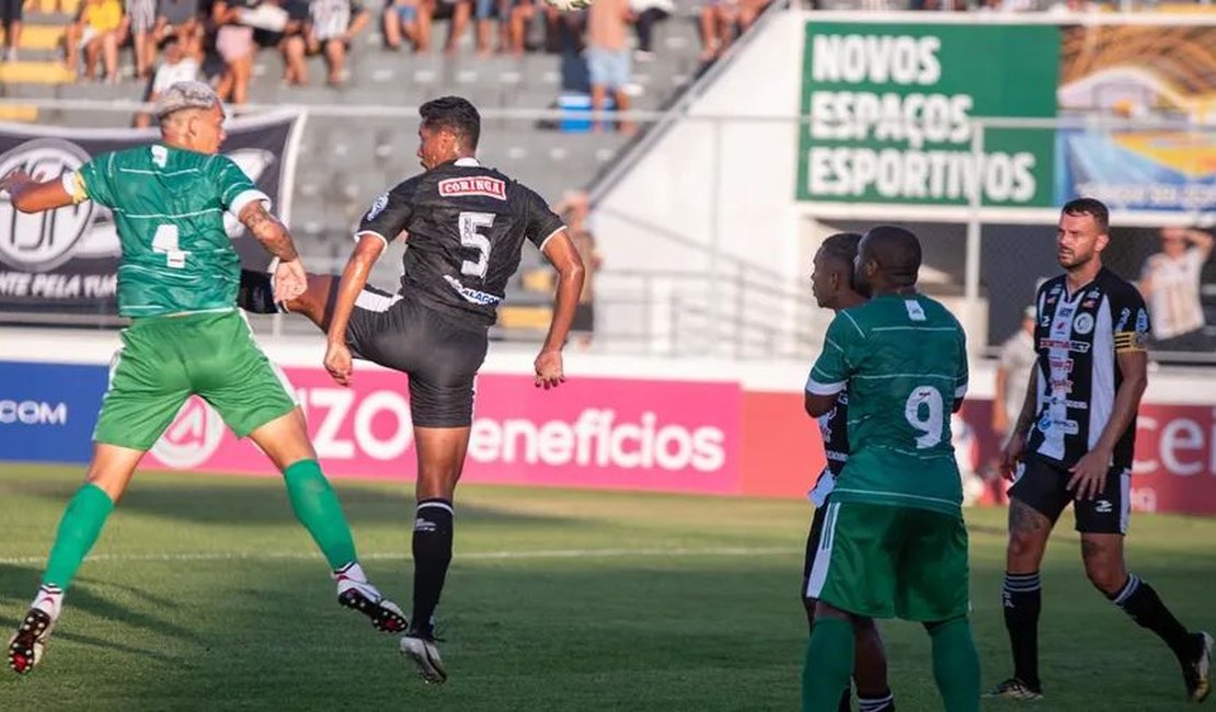 ASA martela do início ao fim, mas para no goleiro do Murici e estreia com empate no Alagoano
