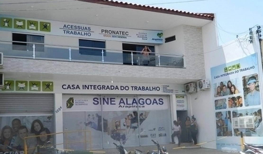 Sine da Prefeitura de Arapiraca oferece oportunidades de emprego; confira